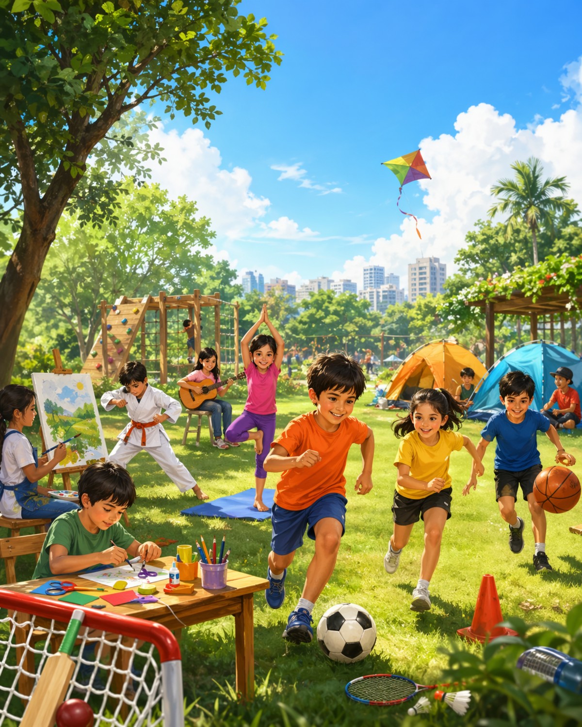 Summer Camp Alert: Radiant Minds brings Learning, Arts & Sports Together