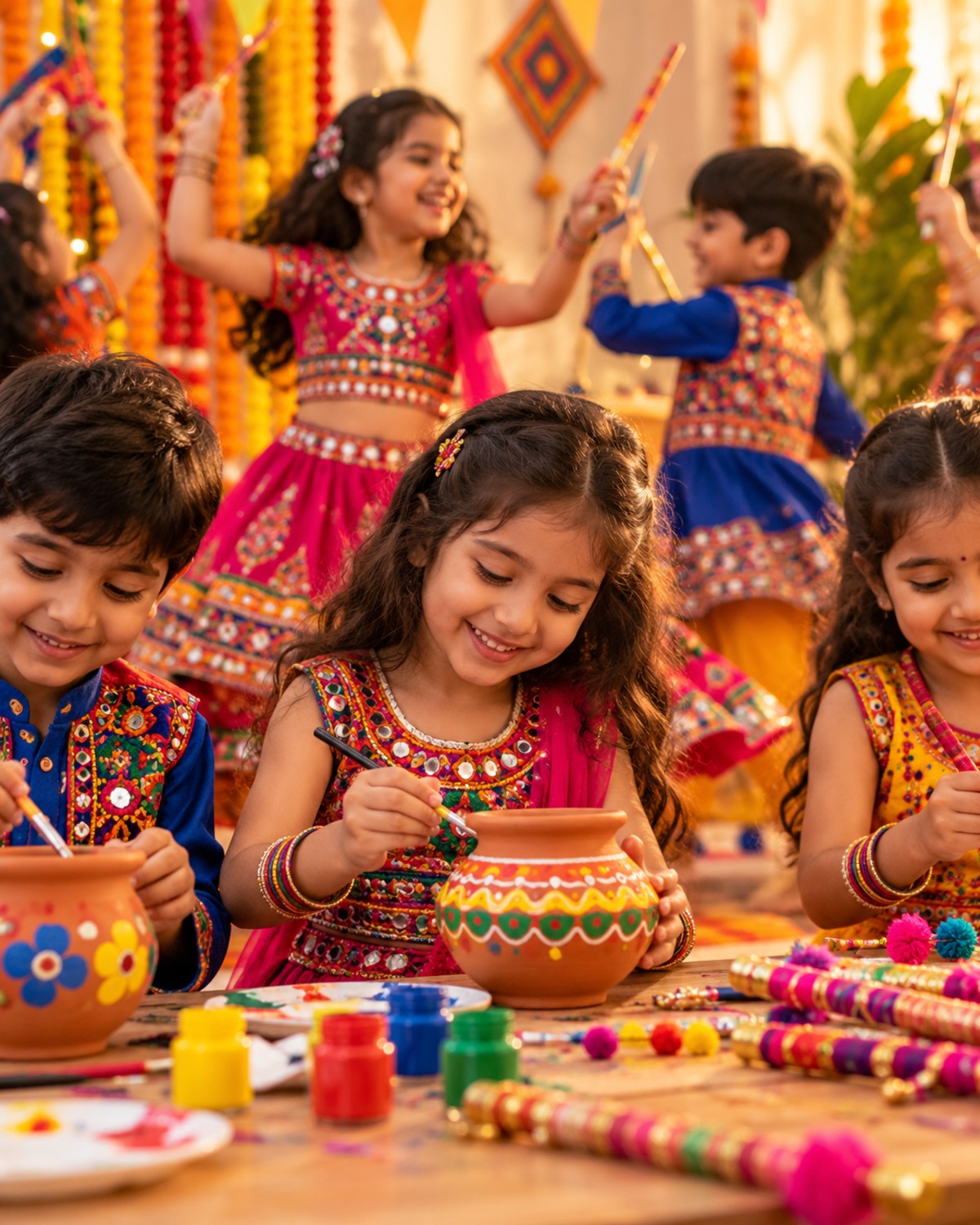 Garba, Crafts & Stories: A Festive Morning workshop for Chembur Kids