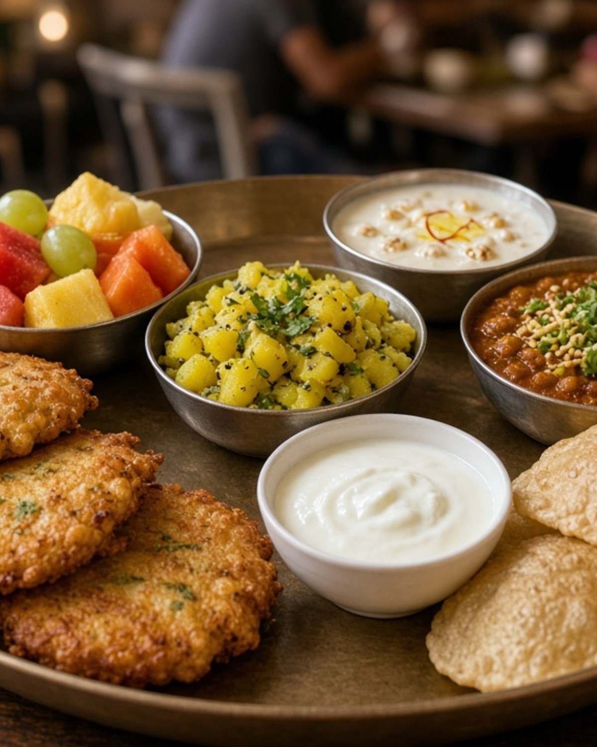Via Bombay At Jewel Of Chembur Serves A Navratri Vrat Spread