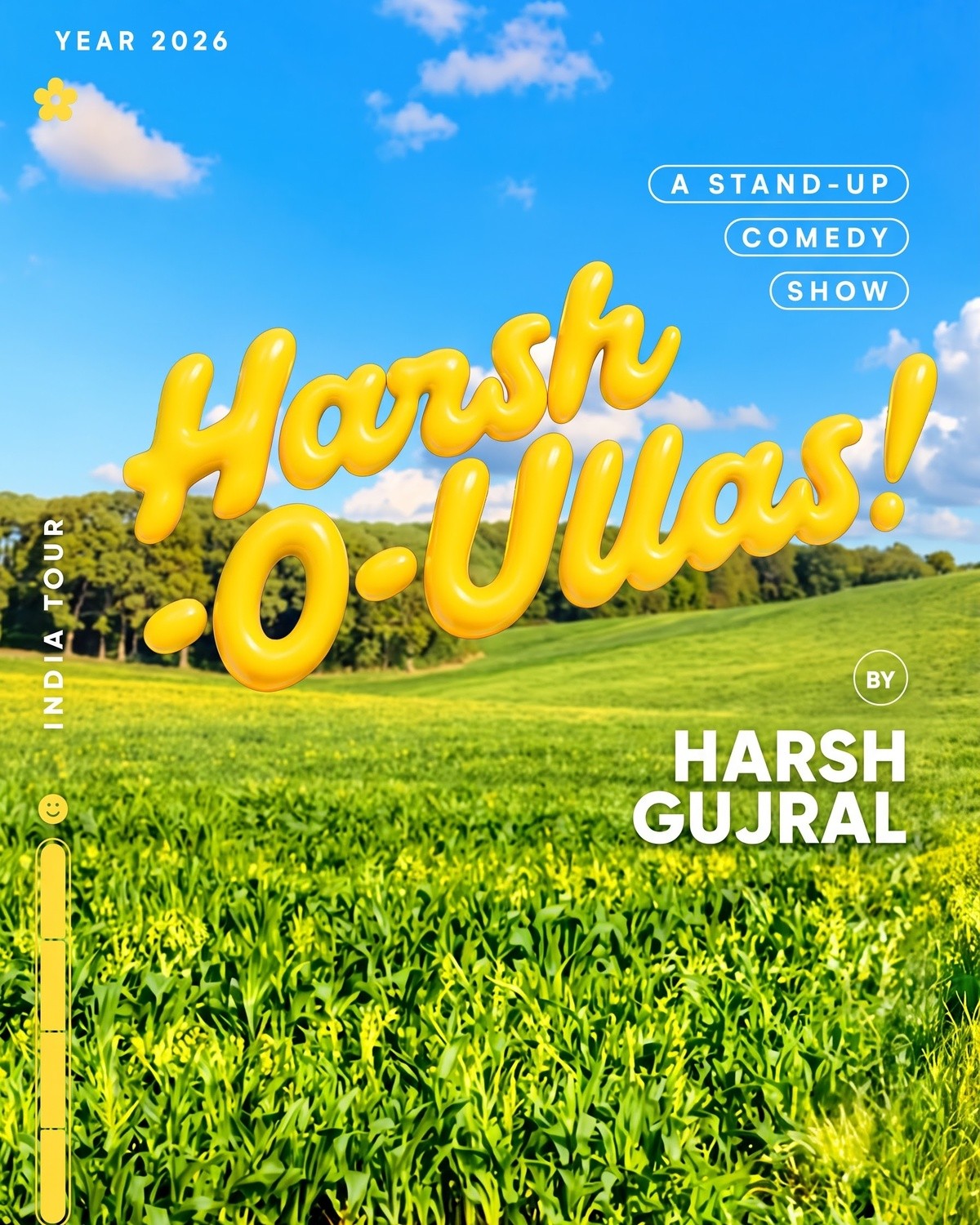 Harsh Gujral brings Harsh'O'Ullas to Chembur’s Fine Arts Society tonight