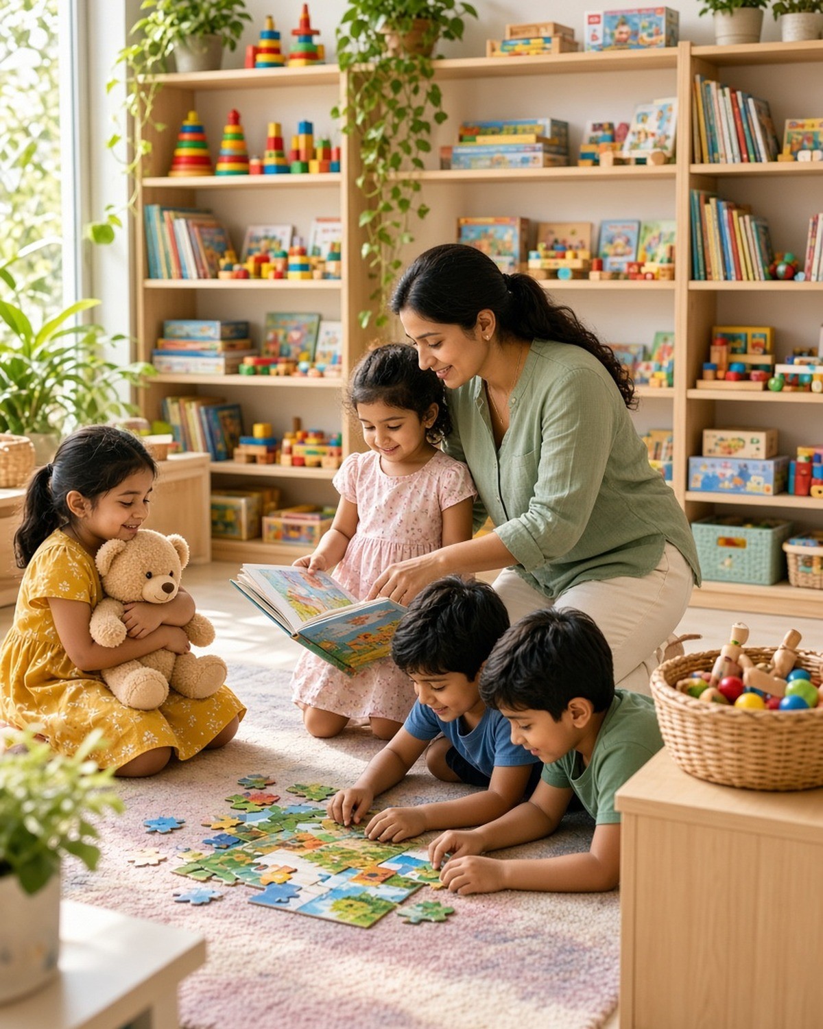 Nutty Newton’s brings a Toy And Book Library to Radiant Minds in Chembur